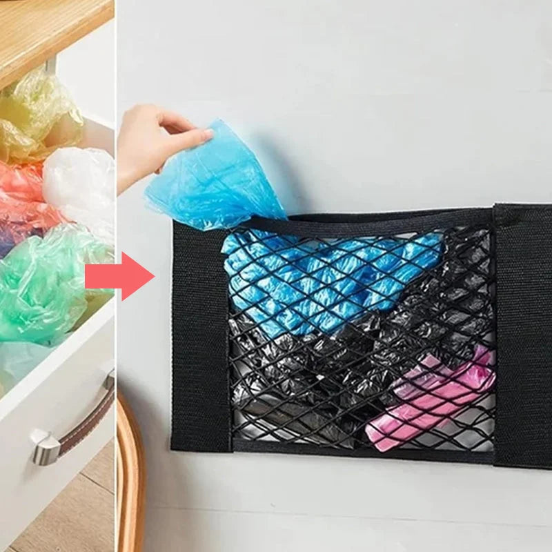 Plastic Bag Storage Mesh Bag