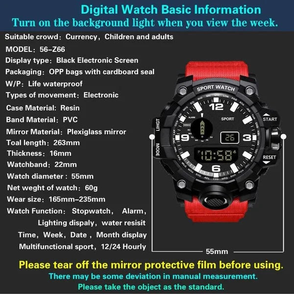 Multifunctional outdoor sports watch