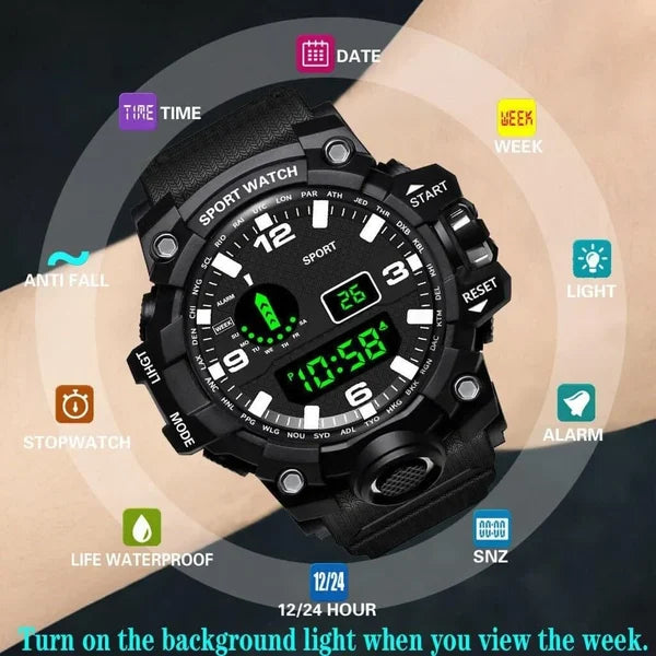 Multifunctional outdoor sports watch